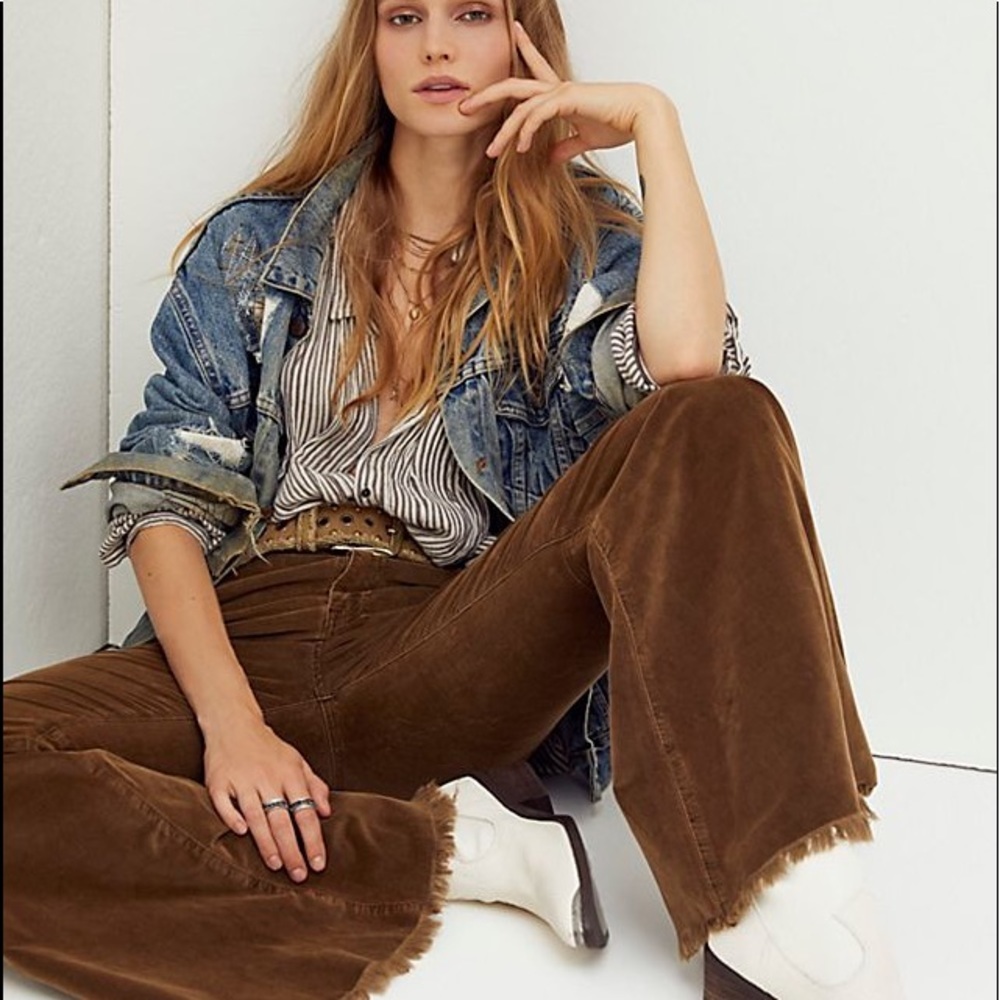 We The Free Just Float On Cords Chocolate